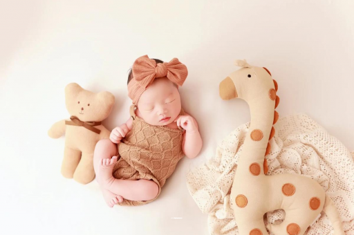 文昌宝宝发型女绑扎方法